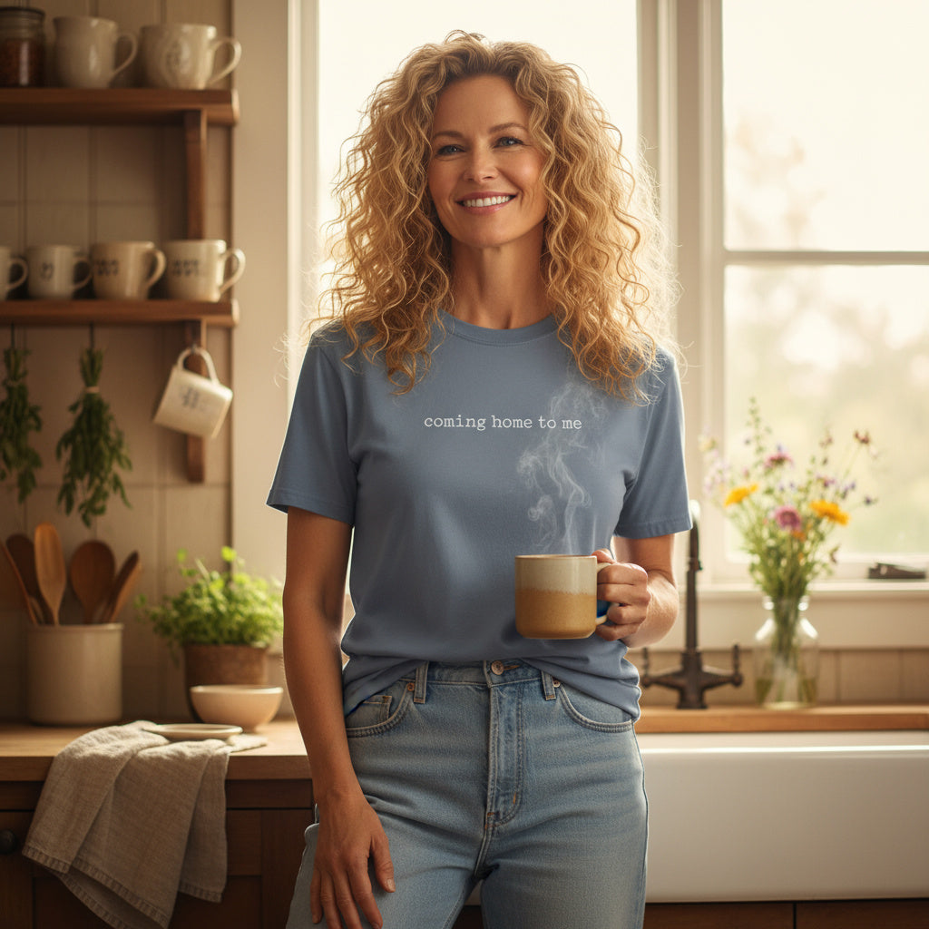 COMING HOME TO ME – Affirmation Tee